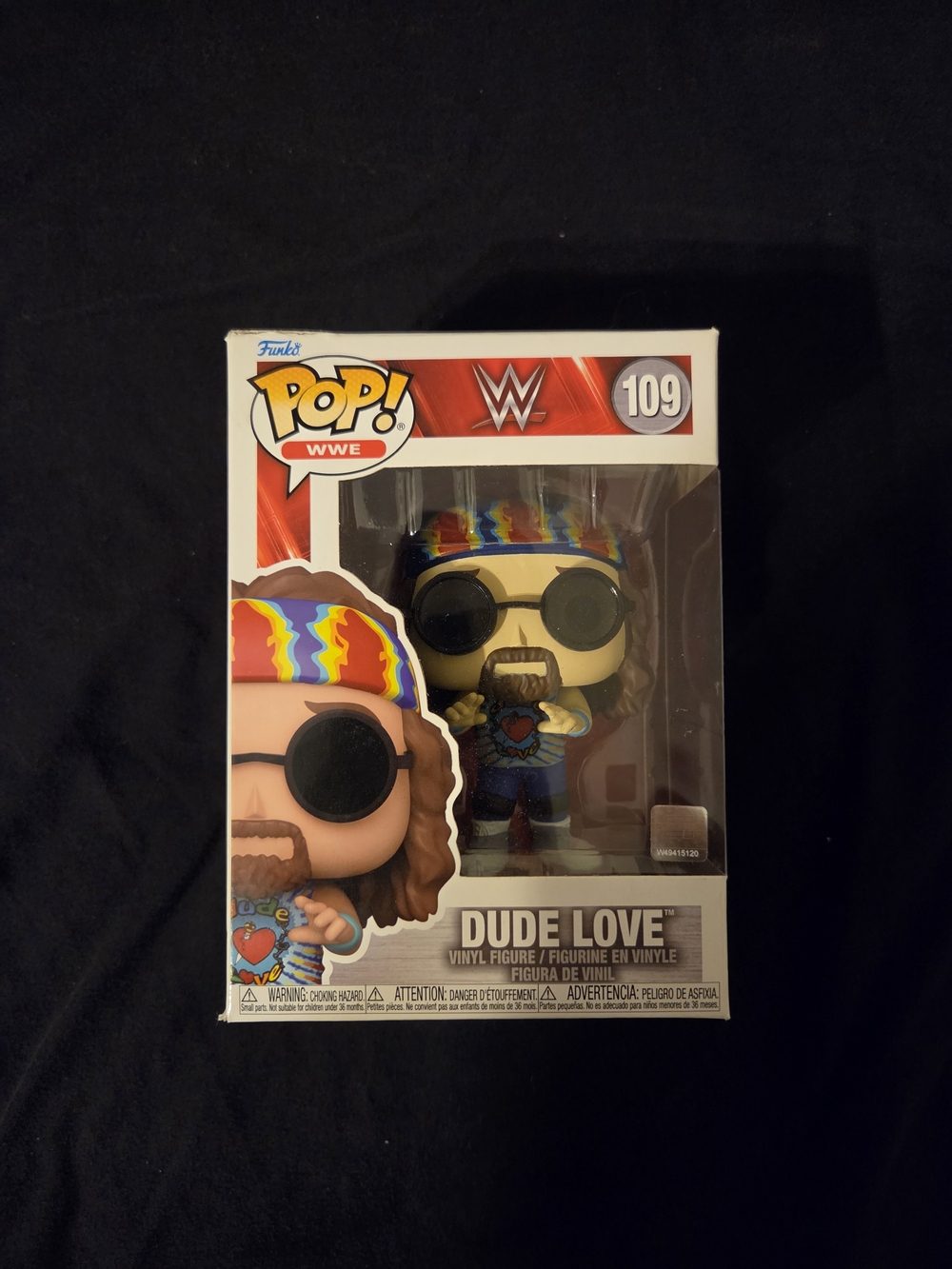 Funko Pop! WWE #109 Dude Love Vinyl Figure - Multicolor